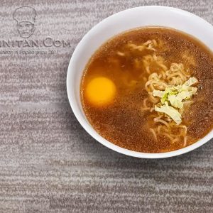Noodles Chicken or Beef Soup with Egg